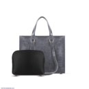 Zara 2 Women Bagx Bag g
Grey 2 pcs PU Leather