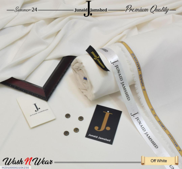 Men's Unstitched Replica J. Brand Suit off white - Image 3