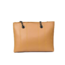 Women's PU Leather Embroidered Totebags Yellow